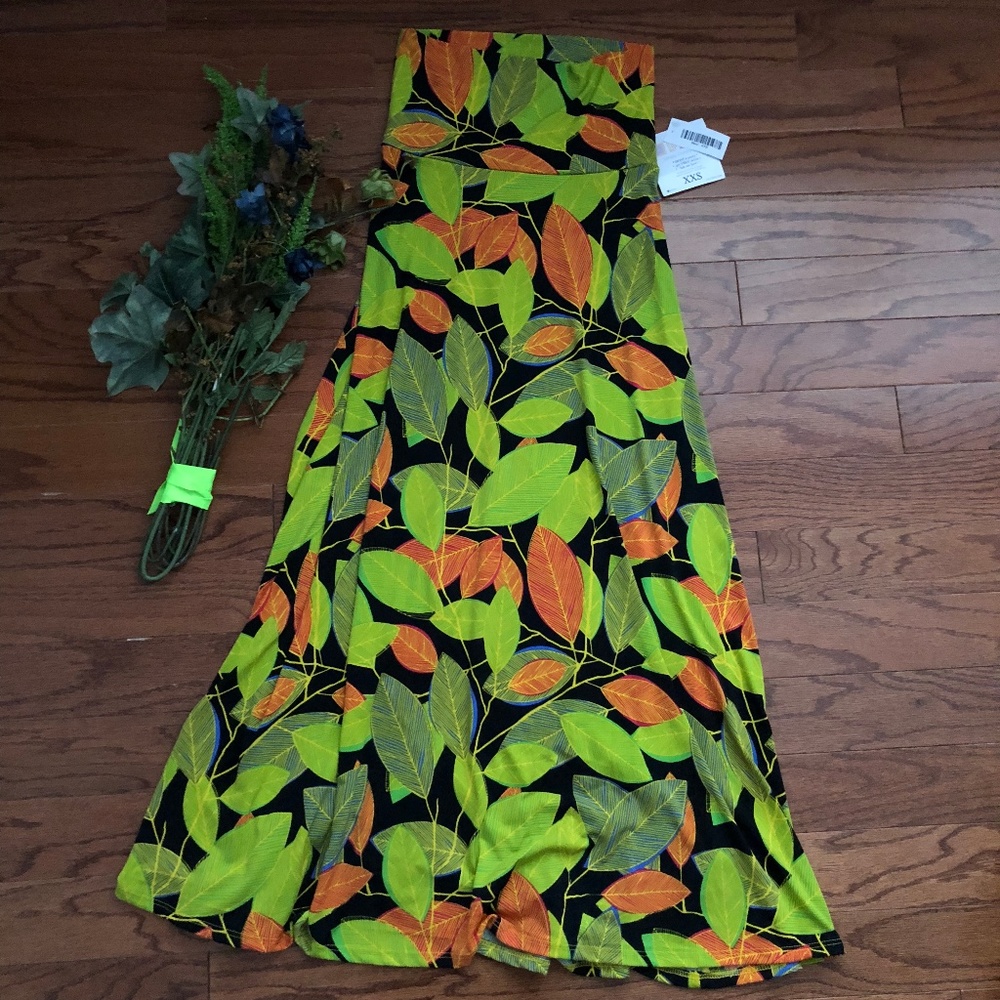 NWT LuLaRoe MAXI Skirt, XXS, A-line Hem